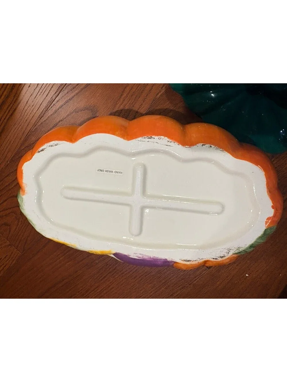 Pumpkin Patch Ceramic Covered Bowl Dish w/ Lid Fall Harvest Decor Thanksgiving